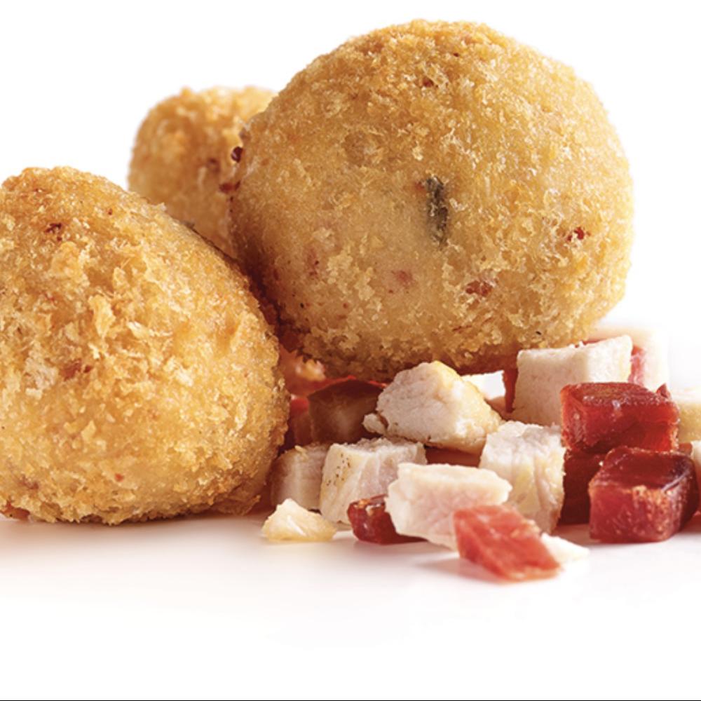 Croquetas de jamón y pollo
