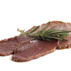Filetes de ciervo adobado